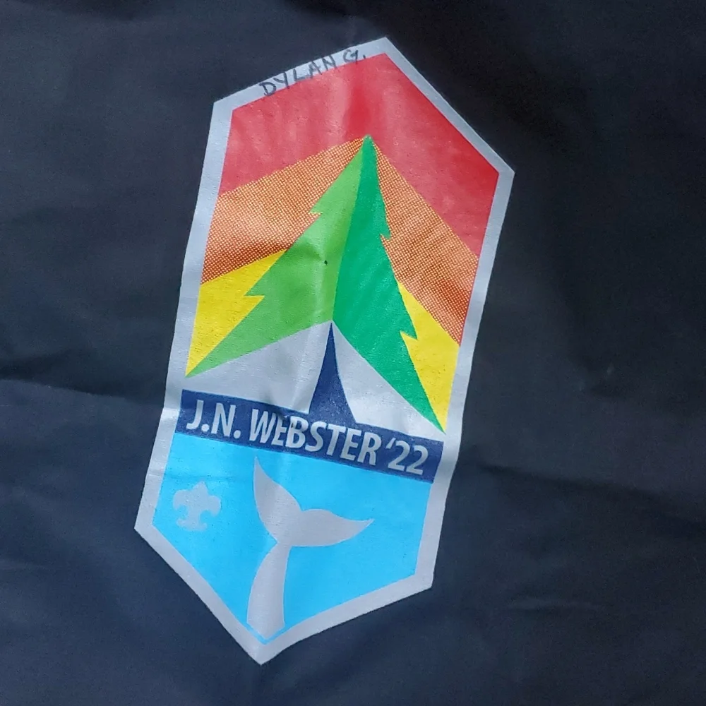 BoyScouts J.N. Webster 22  Cotton Drawstring Bag